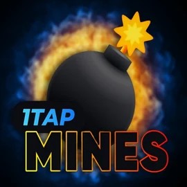 1Tap Mines logo by Turbo Games SkinJoker Casino