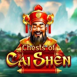 Chests of Cai Shen slot logo by Pragmatic Play at SkinJoker Casino