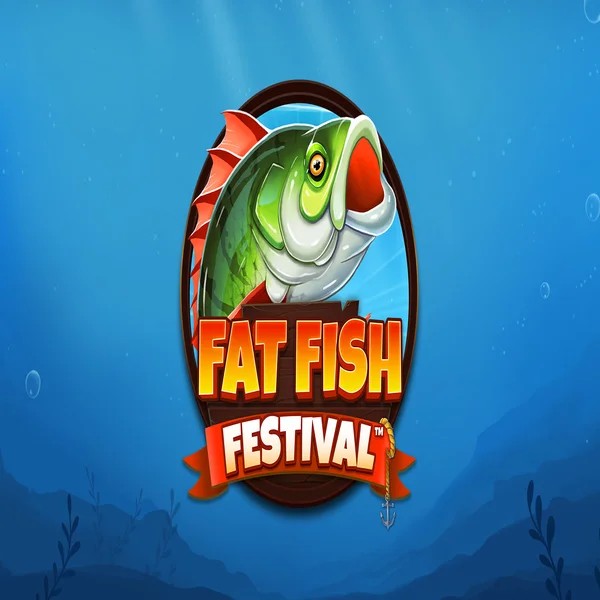 Official Slots logo: Fat Fish Festival by Wishbone Games at SkinJoker Casino