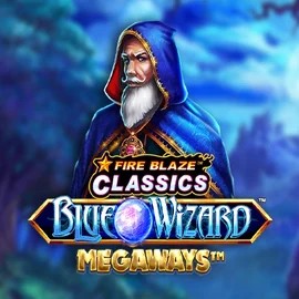 Fire Blaze Blue Wizard Megaways online slot from Rarestone Gaming – play at skinjoker.casino