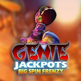 Genie Jackpots: Big Spin Frenzy slot visual from Blueprint Gaming available on skinjoker.casino