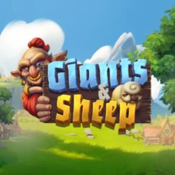Giants and Sheep slot visual from Relax Gaming available on skinjoker.casino