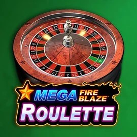 Mega Fire Blaze Roulette logo – Table Games by Playtech at SkinJoker Casino