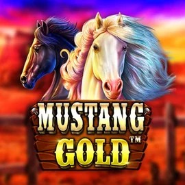 Slots logo of Mustang Gold from Pragmatic Play at SkinJoker Casino