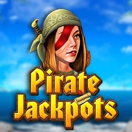 Pirate Jackpots slot logo by Belatra Games at SkinJoker Casino
