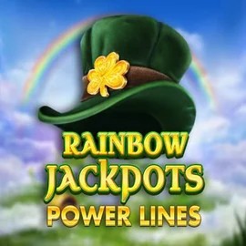 Rainbow Jackpots Power Lines logo by Red Tiger Gaming SkinJoker Casino