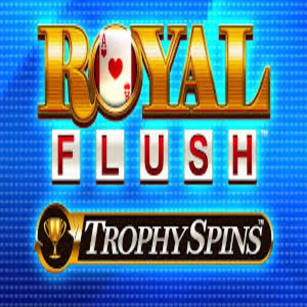 Royal Flush Trophy Spins online game logo by Greentube on skinjoker.casino