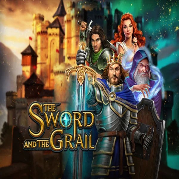 Official Slots logo: The Sword and the Grail by  at SkinJoker Casino