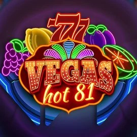 Vegas Hot 81 slot logo by Wazdan at SkinJoker Casino