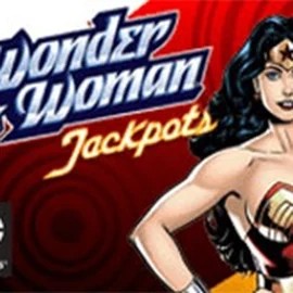 Wonder Woman Jackpots by Amaya, showcased at skinjoker.casino – game logo
